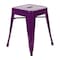 Flash Furniture 4  Inch Purple Metal Stool, PK4 ET-BT3503-18-PR-GG - alternate 5